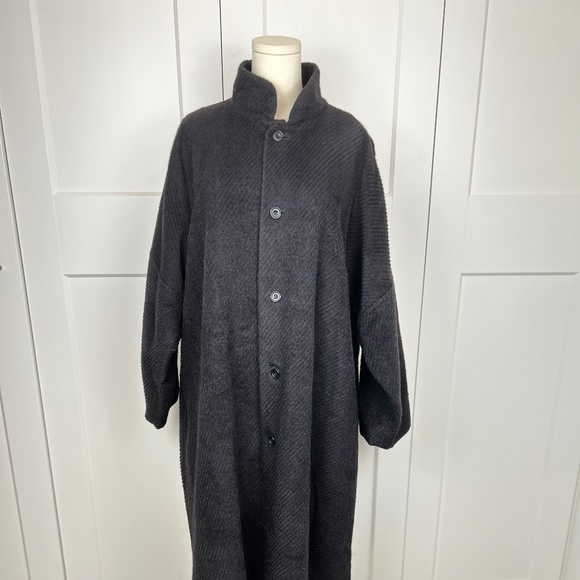 ESKANDAR Baby Lama / wool oversized coat - Picture 2 of 14